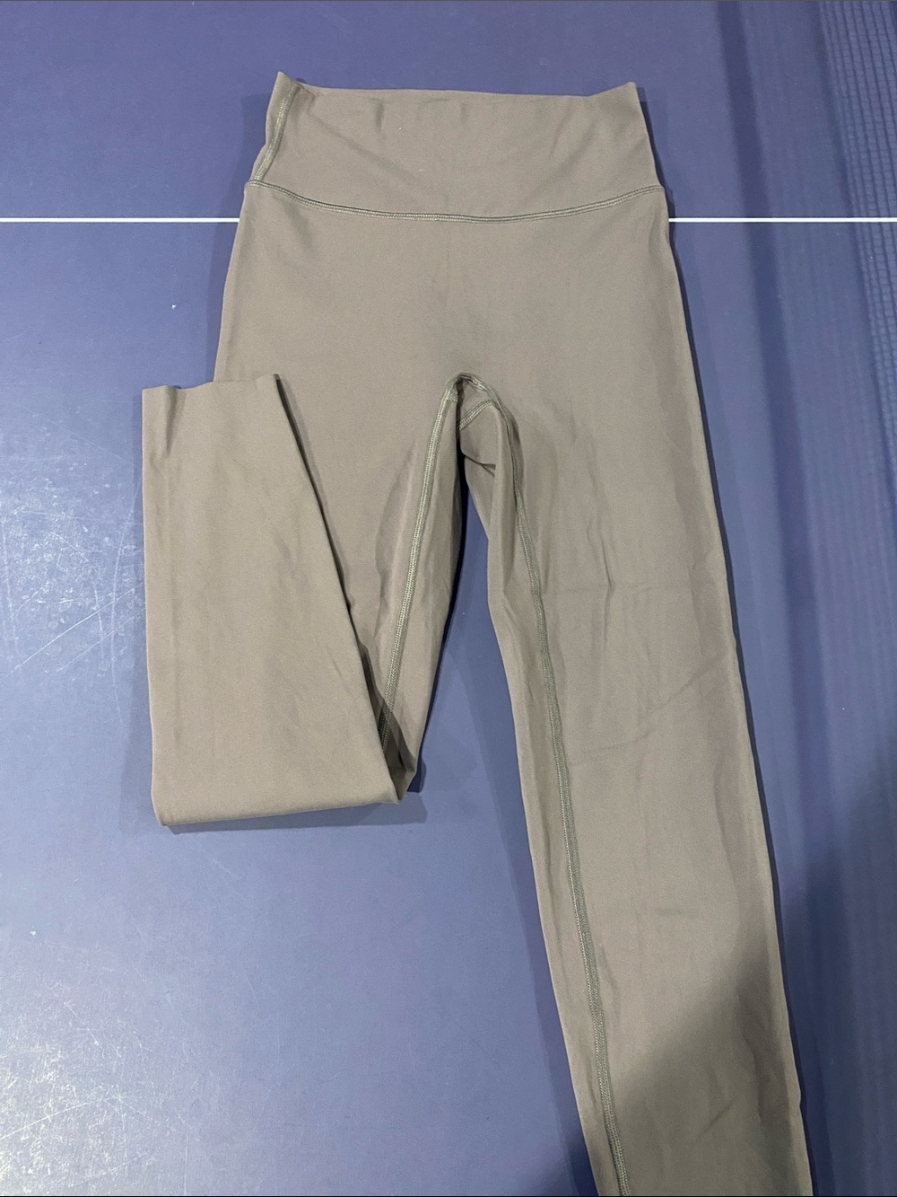 High-Rise Grey Leggings